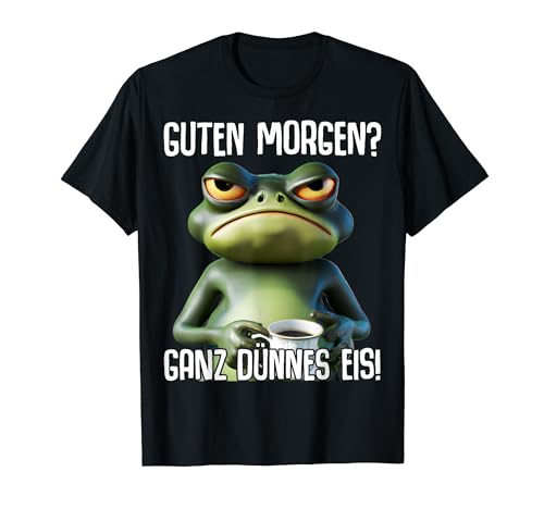 Kaffee Morgenmuffel Mitarbeiter Spruch Lustig Fun Geschenk T-Shirt