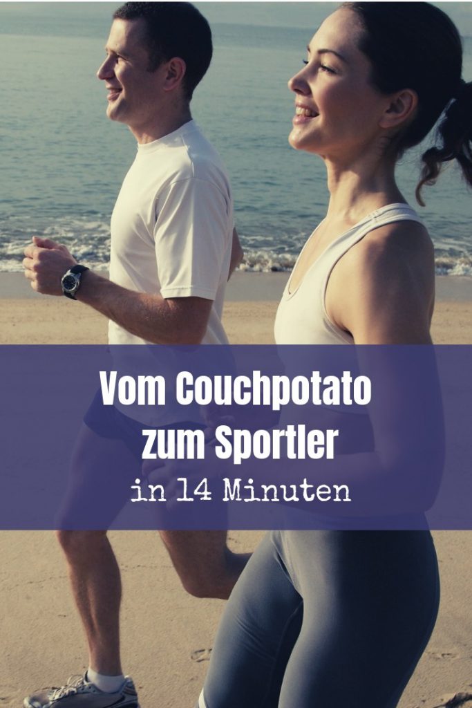 Warum zum Henker kann man in 14 Minuten vom Couchpotato zum Sportler werden, fragst du dich sicherlich?! Lies den Artikel zum Thema: Sport Motivation