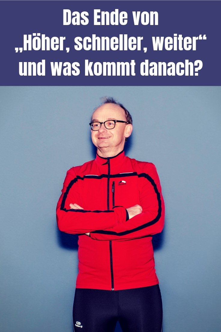 "Höher, schneller, weiter" - das Streben nach einer neuen Bestzeit oder einer größeren Distanz prägt uns. Auch mich - doch damit ist jetzt Schluss...