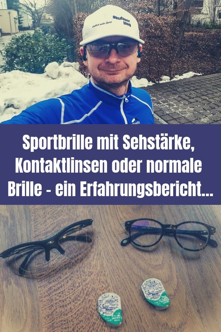 Profitiere auch du von meinen Erfahrungen in Sachen Sportbrille mit Sehstärke, Kontaktlinsen oder Alltagsbrille beim Sport.