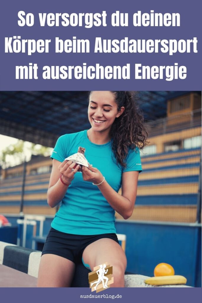 Ausreichend Energie beim Ausdauersport - Was du vor und nach dem Sport für eine optimale Energieversorgung essen solltest.