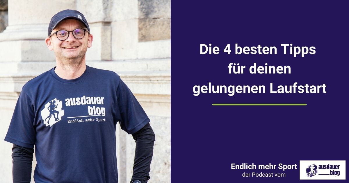 Die 4 besten Tipps für deinen Laufstart: So fängst du richtig mit dem Joggen an und bleibst dauerhaft bei der Sache.