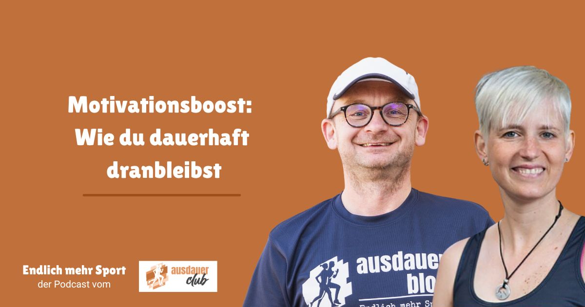 Motivation zum Dranbleiben – reicht das? Tipps aus dem ausdauerclub, wie du es schaffst, als Läufer wirklich dauerhaft dranzubleiben.