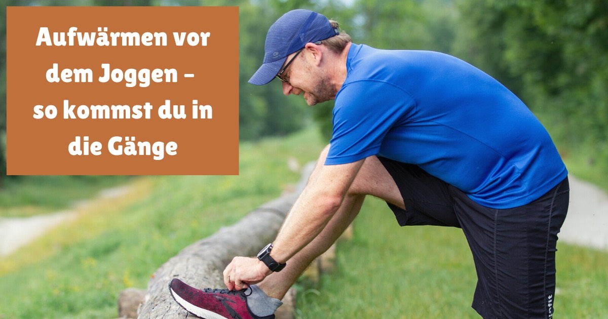 Aufwärmen vor dem Joggen - muss das sein? So bereitest du dich am besten auf das Laufen vor. Mit konkreten Aufwärmübungen zum Mitmachen.