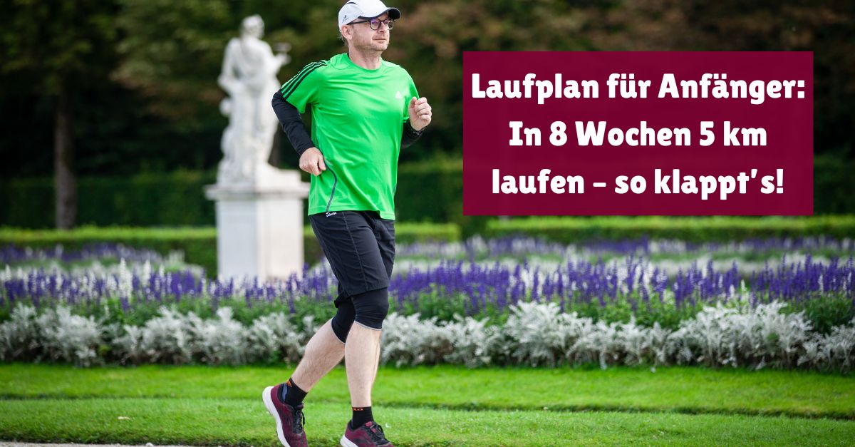 Du möchtest endlich Läufer werden? Mit diesem Plan für Laufanfänger schaffst du in 8 Wochen deine ersten 5 Laufkilometer.
